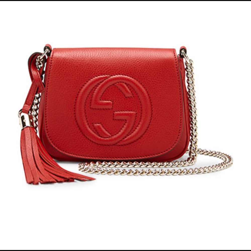 Red Gucci crossbody